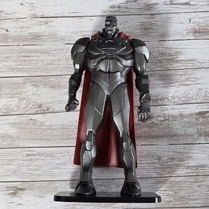 DC Animated Universe John Henry Irons Mr Steel Action Figure 4" Red Cape